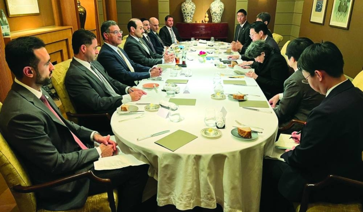 Minister of State for Energy Affairs Holds Talks with Japan's Energy Leaders